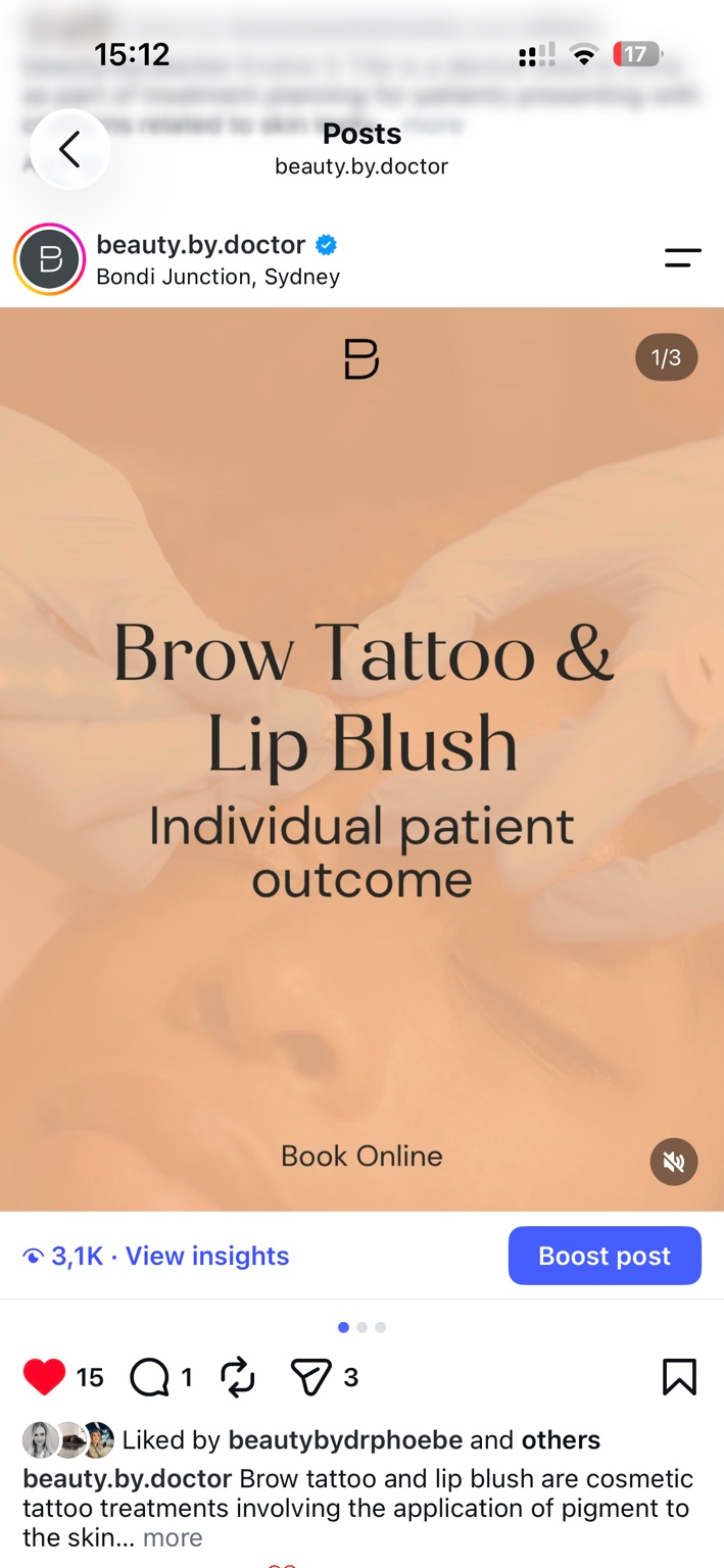 Brow Tattoo Carousel